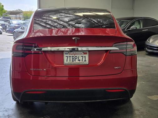 Red Multi-Coat 2016 Tesla Model X