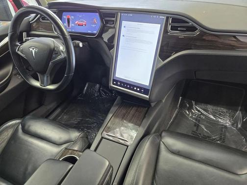 Red Multi-Coat 2016 Tesla Model X