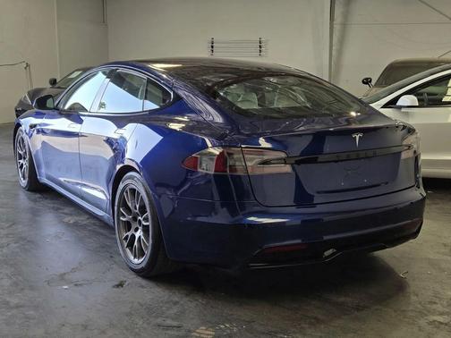 Deep Blue Metallic 2021 Tesla Model S Long Range