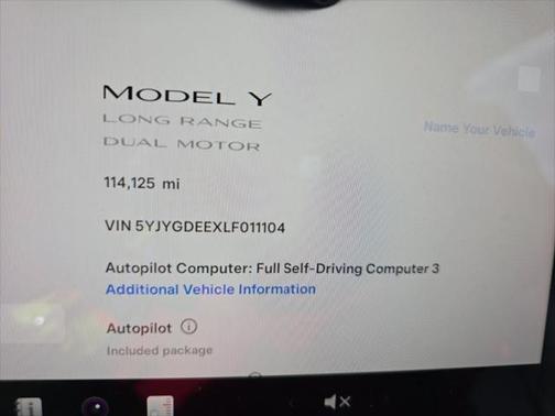 2020 Tesla Model Y Long Range