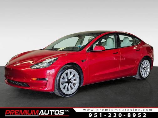 Red Multi-Coat 2023 Tesla Model 3 Standard Range