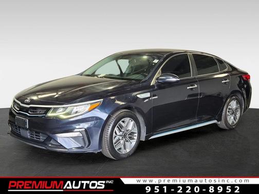 Gravity Blue 2020 Kia Optima Hybrid EX