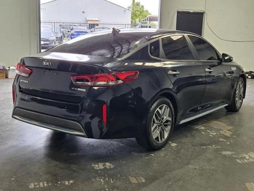 Gravity Blue 2020 Kia Optima Hybrid EX