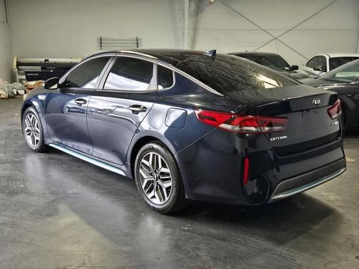 Gravity Blue 2020 Kia Optima Hybrid EX