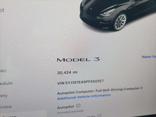 2023 Tesla Model 3 Standard Range