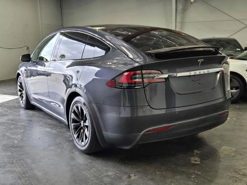 gray 2019 Tesla Model X