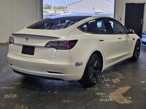white 2021 Tesla Model 3 Standard Range Plus