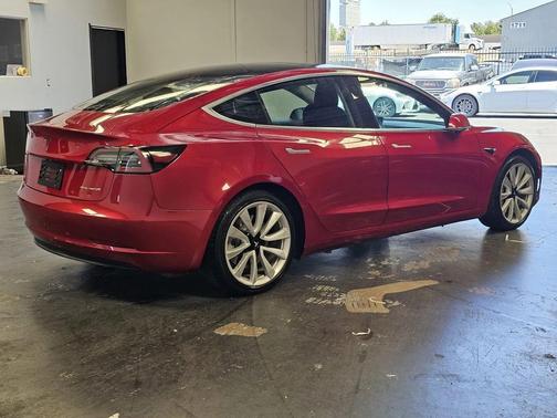 Red Multi-Coat 2020 Tesla Model 3 Long Range
