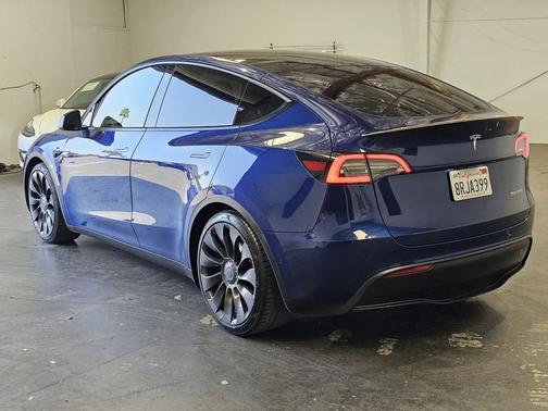 Deep Blue Metallic 2020 Tesla Model Y Performance Dual Motor All-Wheel Drive
