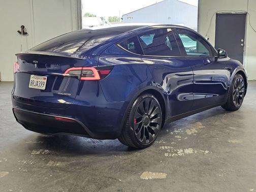 Deep Blue Metallic 2020 Tesla Model Y Performance Dual Motor All-Wheel Drive