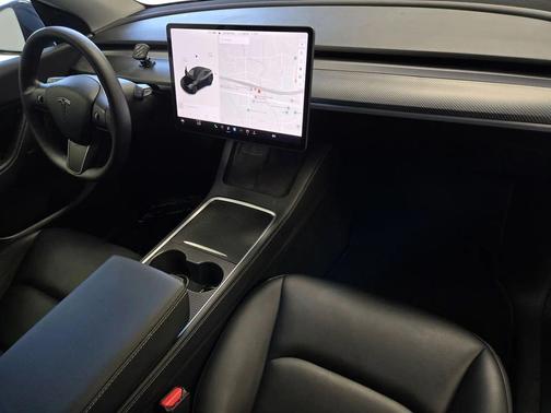 Solid Black 2021 Tesla Model Y Standard Range Rear-Wheel Drive