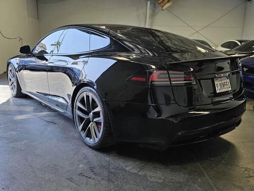 black 2023 Tesla Model S Plaid