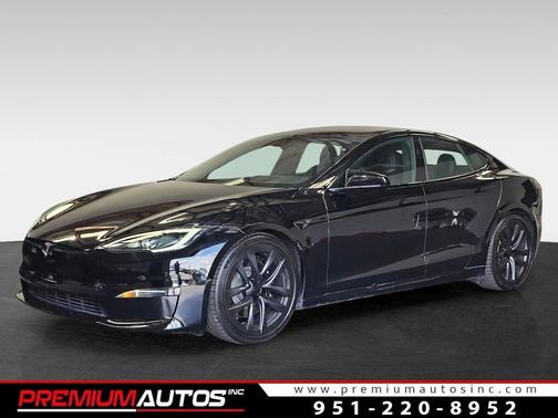 black 2023 Tesla Model S