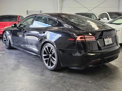 black 2023 Tesla Model S