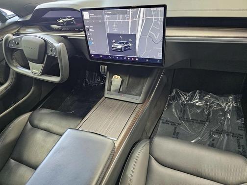 black 2023 Tesla Model S
