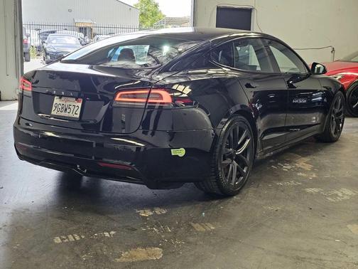 black 2023 Tesla Model S