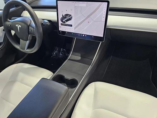 gray 2021 Tesla Model Y Standard Range Rear-Wheel Drive