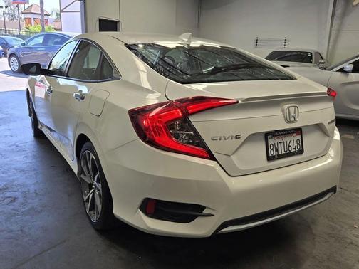 white 2021 Honda Civic Touring