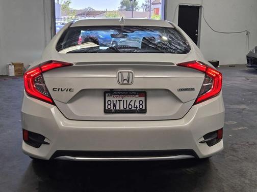 white 2021 Honda Civic Touring