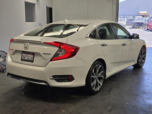 white 2021 Honda Civic Touring