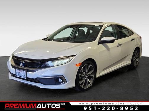 white 2021 Honda Civic Touring