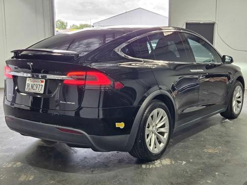 Solid Black 2020 Tesla Model X Long Range Plus Dual Motor All-Wheel Drive