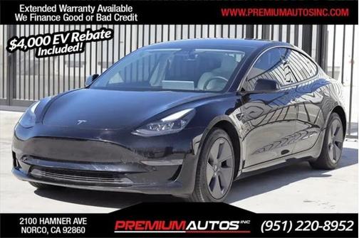 2022 Tesla Model 3 Standard Range