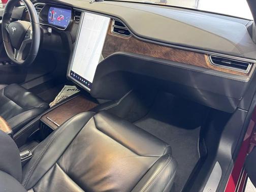 Red Multi-Coat 2017 Tesla Model S 75