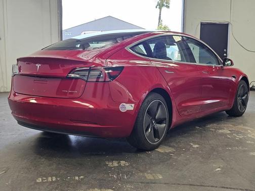 Red Multi-Coat 2018 Tesla Model 3 Long Range