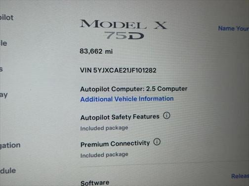 2018 Tesla Model X 75D