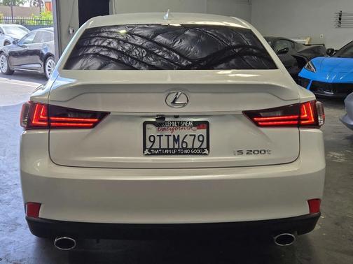 white 2016 Lexus IS 200t Base