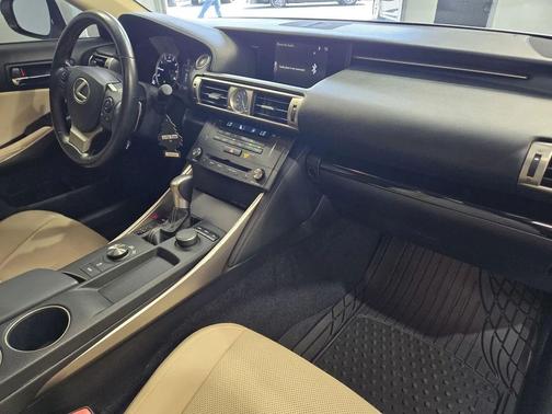 white 2016 Lexus IS 200t Base