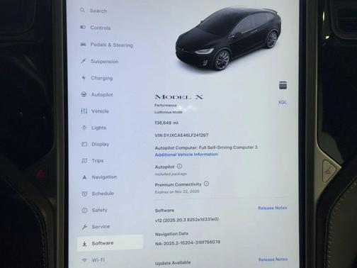 2020 Tesla Model X Performance Dual Motor All-Wheel Drive