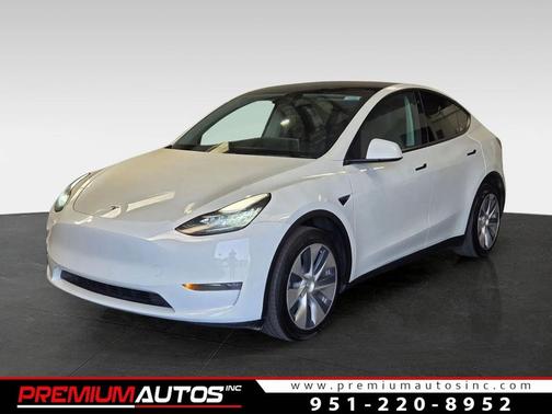 Pearl White Multi-Coat 2020 Tesla Model Y Long Range Dual Motor All-Wheel Drive