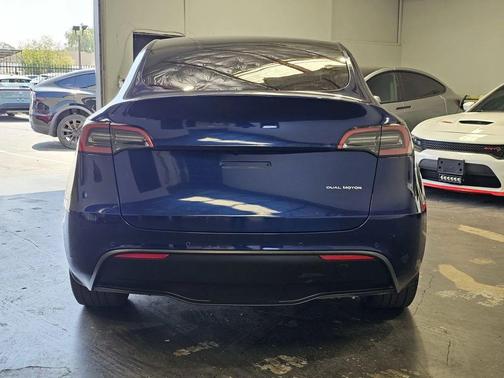 Blue Ray Metallic 2022 Tesla Model Y Long Range Dual Motor All-Wheel Drive