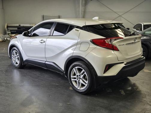 white 2021 Toyota C-HR XLE Premium