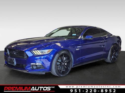 Deep Impact Blue 2015 Ford Mustang GT Premium
