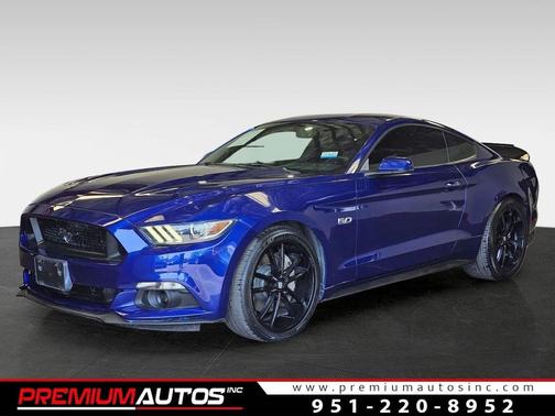 Deep Impact Blue 2015 Ford Mustang GT Premium