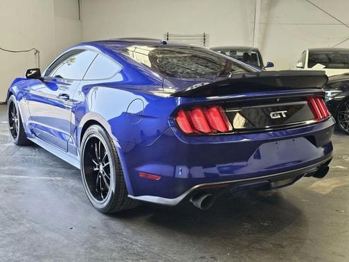 Deep Impact Blue 2015 Ford Mustang GT Premium