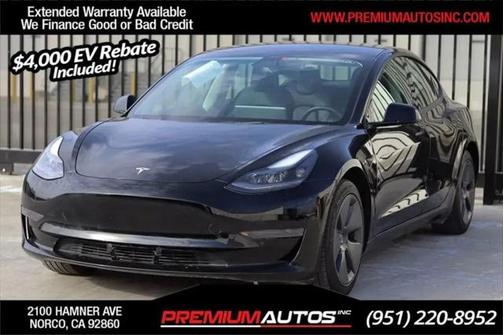2022 Tesla Model 3 Standard Range