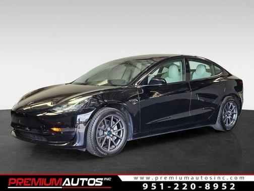 Solid Black 2023 Tesla Model 3 Standard Range