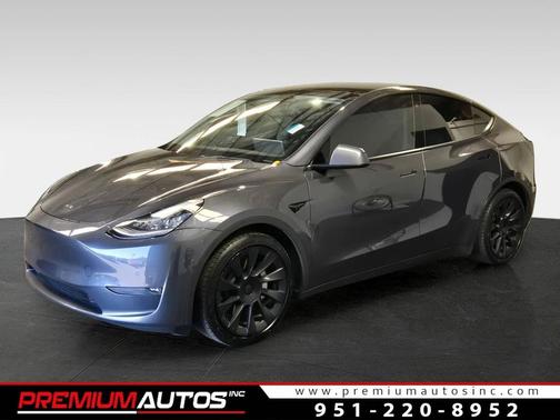 Midnight Silver Metallic 2022 Tesla Model Y Long Range Dual Motor All-Wheel Drive