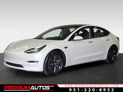 white 2023 Tesla Model 3 Standard Range