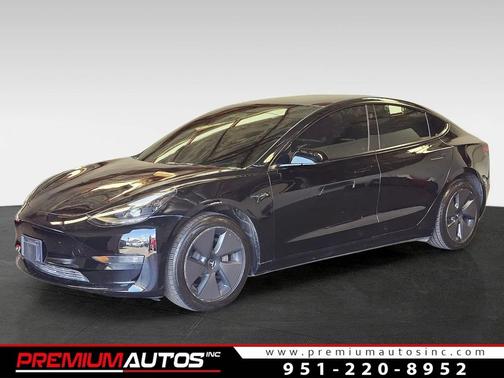 black 2023 Tesla Model 3 Standard Range