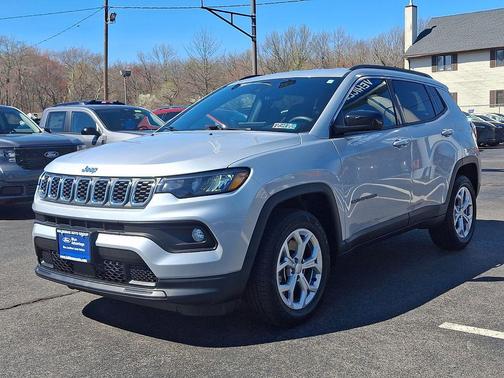 Silver Zynith Metallic Clearcoat 2024 Jeep Compass Latitude
