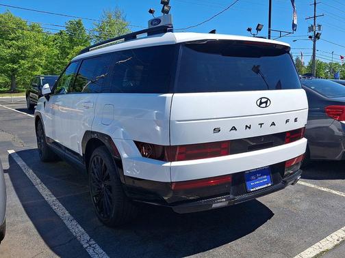Serenity White 2026 Hyundai SANTA FE Calligraphy