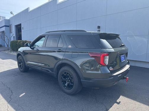 Forged Green Metallic 2022 Ford Explorer Timberline