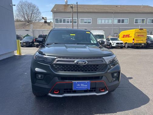Forged Green Metallic 2022 Ford Explorer Timberline