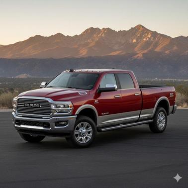 2022 RAM 3500 Laramie Mega Cab 4x4 6'4' Box