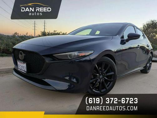 Deep Crystal Blue Mica 2019 Mazda Mazda3 FWD w/Premium Package